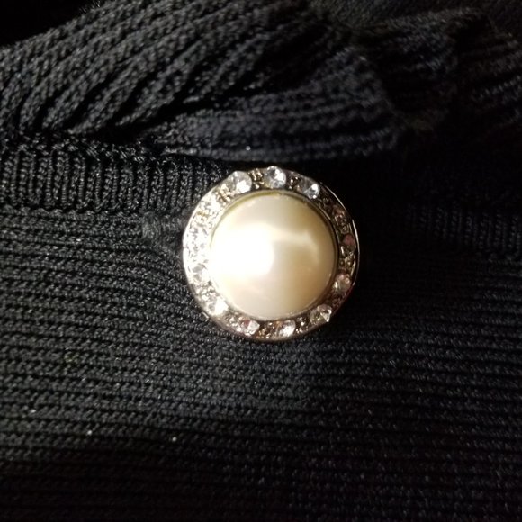 BCBG MAXAZRIA  Ruffled Front Cardigan Jackets - L - Picture 14 of 16